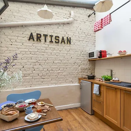 Artisan Lofts Near Marais Apartment Paris Exterior photo