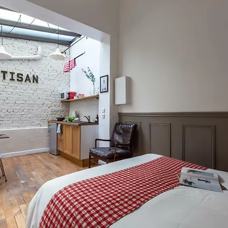 Artisan Lofts Near Marais Apartment Paris Exterior photo